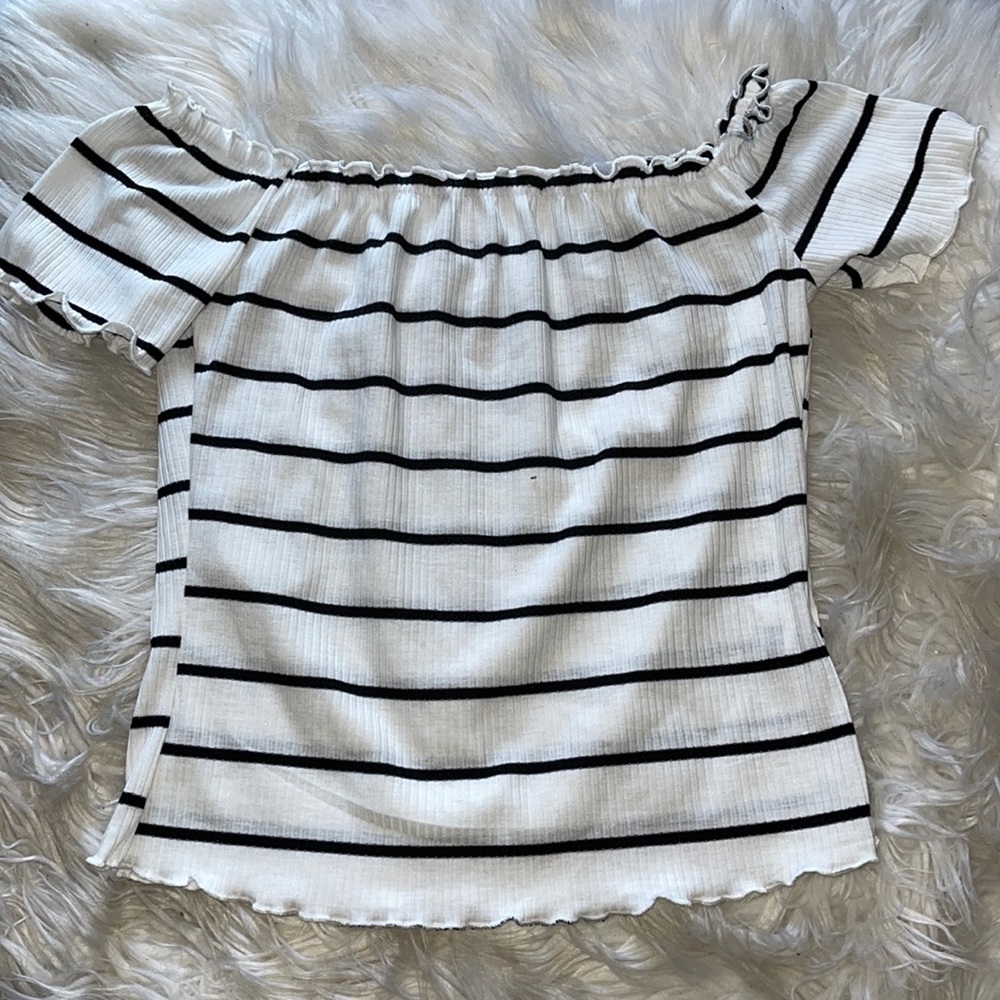 Stripe crop top